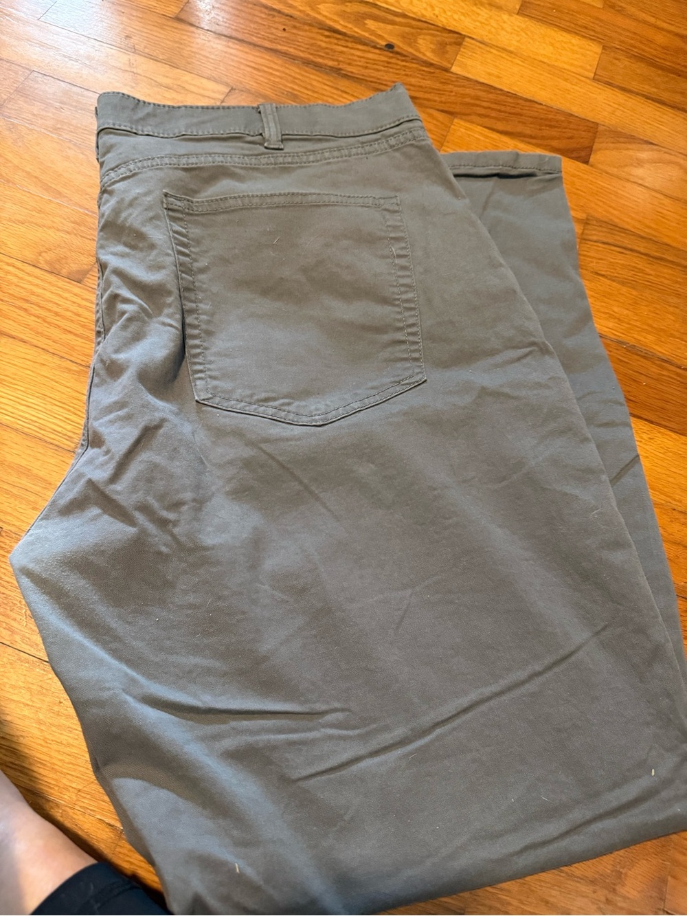 Members Only Olive Green Chinos - Casual Straight Fit